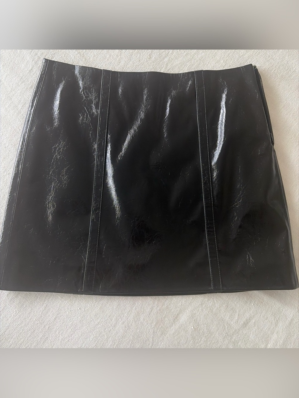J. Crew Black Skirt with Subtle Shine